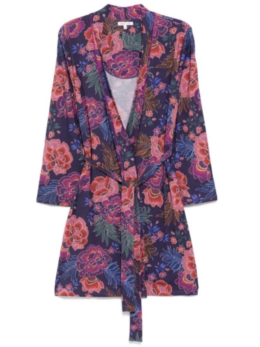 Johnny Was Jonesy Robe XXL Etta’s Garden Floral Belted